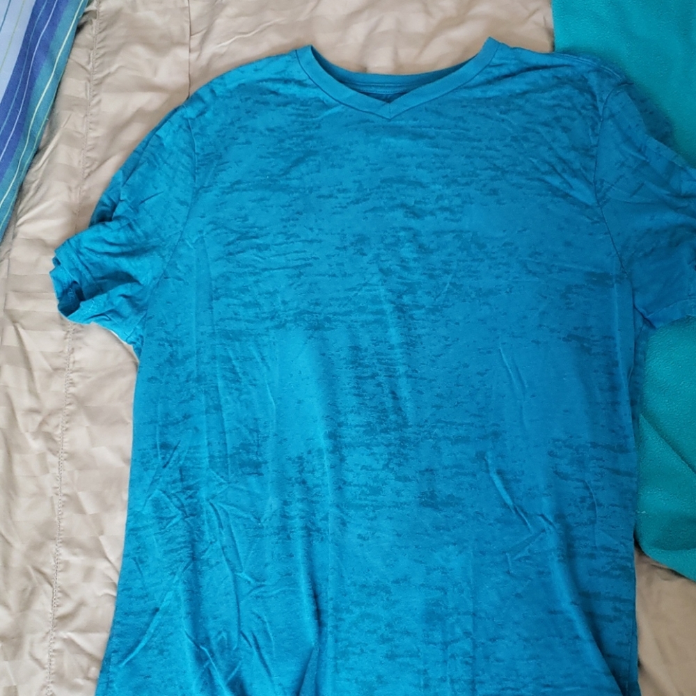 Blue tee shirt